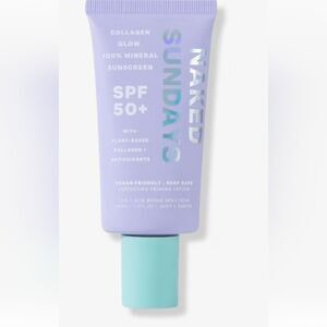 Naked Sundays Collagen Glow SPF 50+ 100% mineral Sunscreen